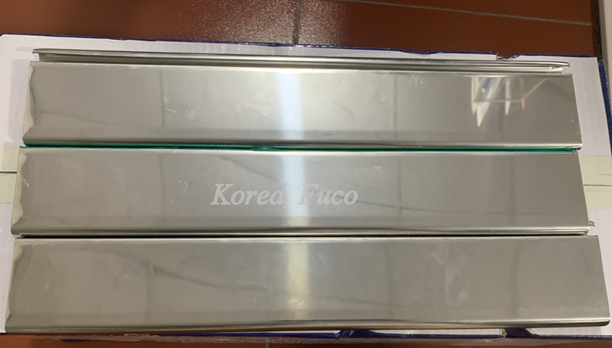 Cửa cuốn chống cháy 1 lớp INOX korea