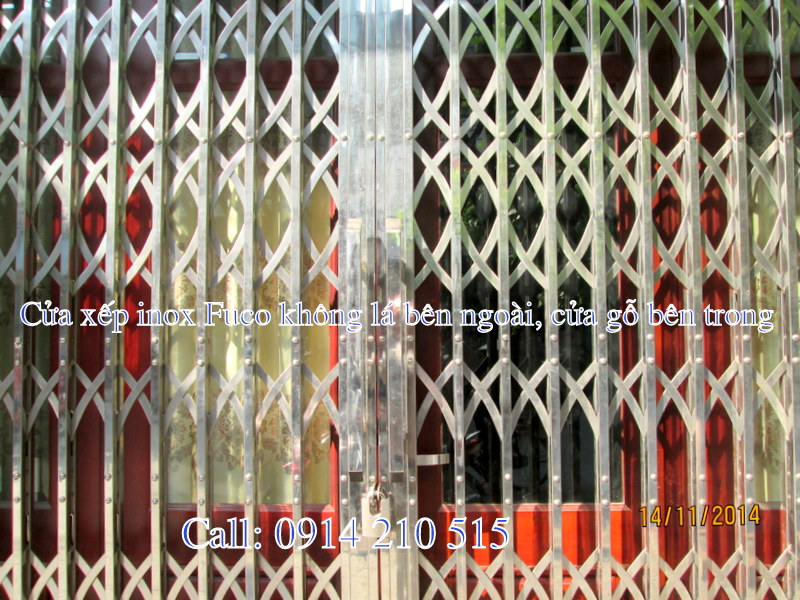 cửa xếp inox 304 với dòng vật liệu inox chính hãng từ các hãng nổi tiếng nhất hiện nay tại Việt Nam