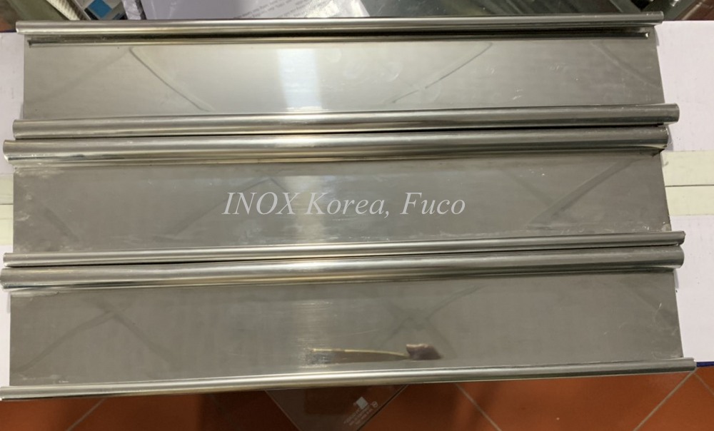 Cửa cuốn siêu trường INOX St85, Korea, bản phẳng dầy 0.8mm, Cửa cuốn thép, Cửa cuốn Siêu Trường, cửa cuốn nhà xưởng